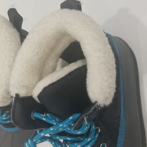 Gymboree Boys Duck Navy Blue Boots - Picture 6 of 6